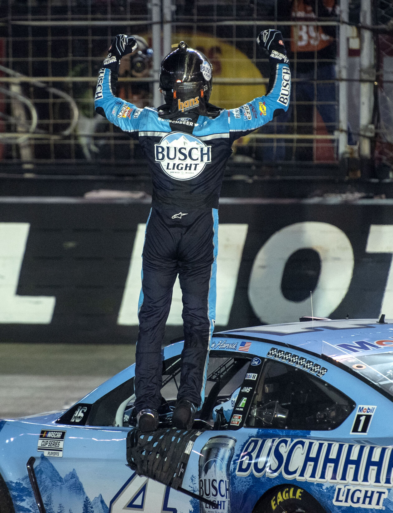 BMS Bass Pro Shops NRA Night Race Winner